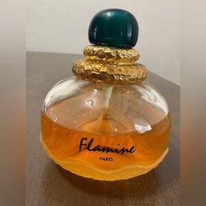 Flamine Paris Amber & Gold Perfume Bottle